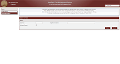 Desktop Screenshot of caseinfo.nvsupremecourt.us